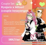 Couple Set Rengoku x Mitsuri (Kimetsu no Yaiba)