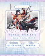 Mortenax Blade Honkai: Star Rail (Weapon/prop available)