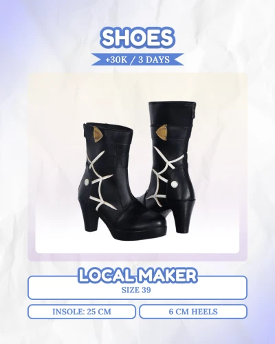 Kafka Honkai: Star Rail (Weapon/prop & shoes available)