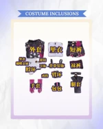 Kafka Honkai: Star Rail (Weapon/prop & shoes available)