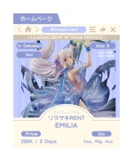 Emilia Crystal Dress Vers — Re:Zero