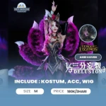 RuangCosplay Discount 5% OFF Rental Kostum Ahri Coven League of Legends 1/3 Delusion
