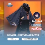 RuangCosplay Discount 5% OFF Rental Kostum Scaramouche Casual Outfit Genshin Impact Uwowo
