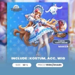 RuangCosplay Discount 5% OFF Rental Kostum Floryn Fluffy Dream Mobile Legends Maker