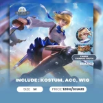 RuangCosplay Discount 5% OFF Rental Kostum Fanny Campus Youth Mobile Legends