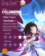 Costume Columbina ver Playable