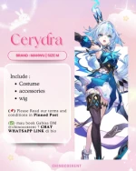 rental Costume cosplay Cerebra