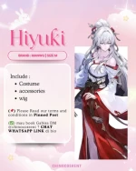 rental costume cosplay Hiyuki