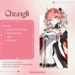 Rental costume cosplay Changli