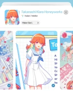 Rental Kostum Takanashi Kiara Honeyworks Holo EN