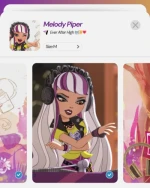 Rental Kostum Melody Piper Ever After High