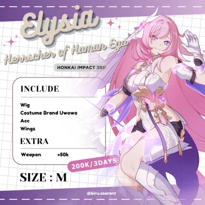 Elysia HOHE Herrscher Of Human Ego Honkai Impact 3rd