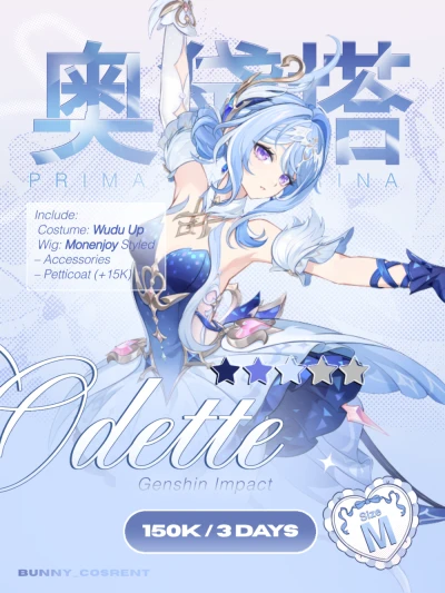 OPEN DEPOSIT 120K ☆ Odette - Genshin Impact