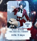 Rent kostum Ciel red tea version