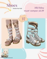Rental Sepatu Cyrene (Little Cyrene) Honkai Star Rail