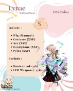 Rental Cosplay Lynae Wuthering Waves Size S
