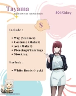 Rental Cosplay Tayama Super no Ura de Yani Suu Futari
