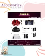 Rental Cosplay Tohsaka Rin Honkai Star Rail Ver