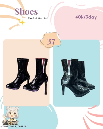 Rental Boots Character Nihilux Honkai Star Rail Size 37