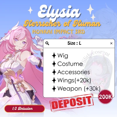 ELYSIA HERRSCHER OF HUMAN: EGO HONKAI IMPACT 3RD RENTAL