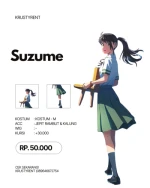 Rental Kostume Suzume Iwato