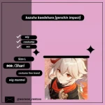 RENTAL COSTUME KAZUHA KAEDEHARA[GENSHIN IMPACT]