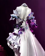 Jiangnan Kiana Kaslana (Herrscher of Finality Ver.) Cosplay Costume Set - Honkai Impact 3rd (Size M)