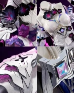 Jiangnan Kiana Kaslana (Herrscher of Finality Ver.) Cosplay Costume Set - Honkai Impact 3rd (Size M)