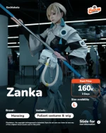 Manxing Nijiku Zanka Cosplay Costume Set - Gachiakuta (Size L)