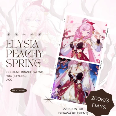 Kostum Elysia Peachy HI3 – Ready to rent