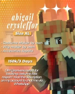 Rental costume abigail crysteffor