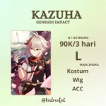 Rental Cosplay Kazuha Genshin Impact
