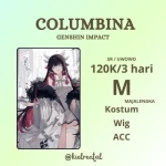 Rental Cosplay Columbina Genshin Impact