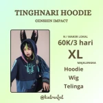 Rental Cosplay Tighnari Hoodie Versi