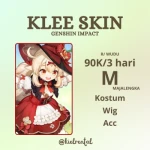 Rental Kostum Klee Skin