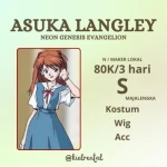 Rental Kostum Asuka Langley