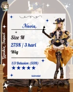 Rental Kostum Navia Genshin Impact