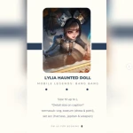 Rental Kostum Lylia Haunted Doll MLBB