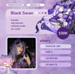Rental Cosplay Blackswan