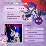 Rental Cosplay Acheron