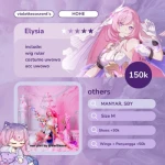 Rental Cosplay Elysia HOHE