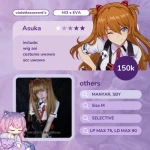 Rental Cosplay Asuka Langley HI3