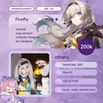 Rental Cosplay Firefly HSR Brand JIANGNAN