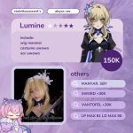 GI - Lumine ver. Abyss Princess
