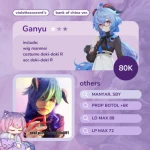 GI - Ganyu ver. Bank of China
