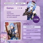 GI - Ganyu ver. Twilight Blossom