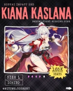 Kiana Kaslana Badum Fiery Wishing star Honkai Impact 3rd