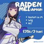 Rental cosplay Raiden Mei